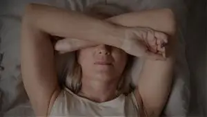 meno main header women covering eyes